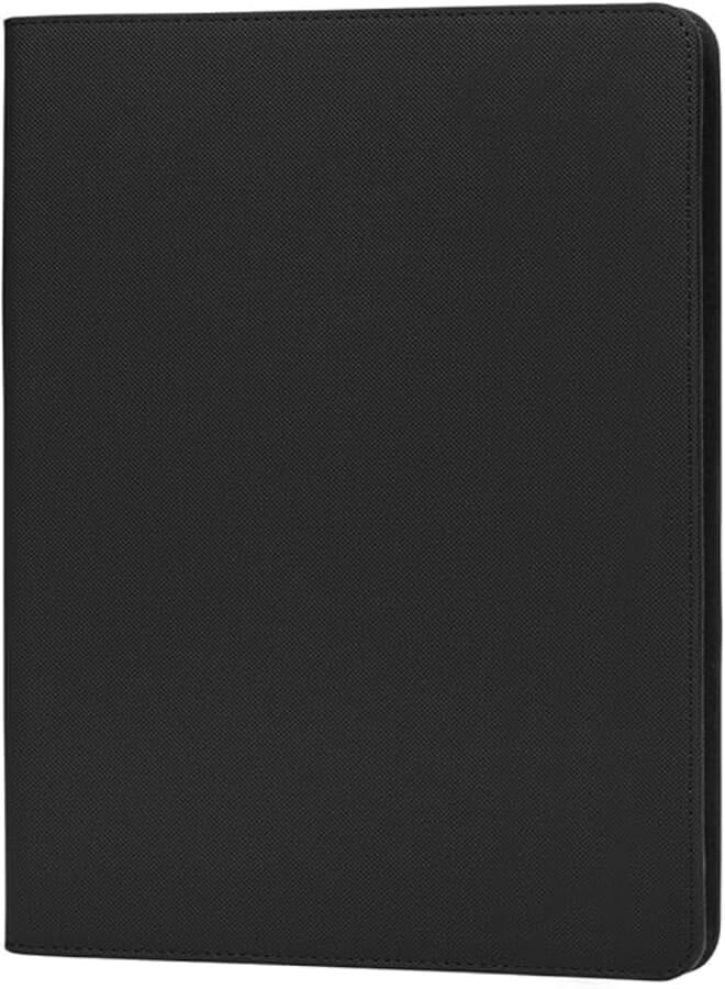 Flip Cover Leather Stand Compatible with Samsung Galaxy Tab A9 Plus 11 inch 2023 SM-X210, SM-X215 LTE, SM-X216 5G - Black